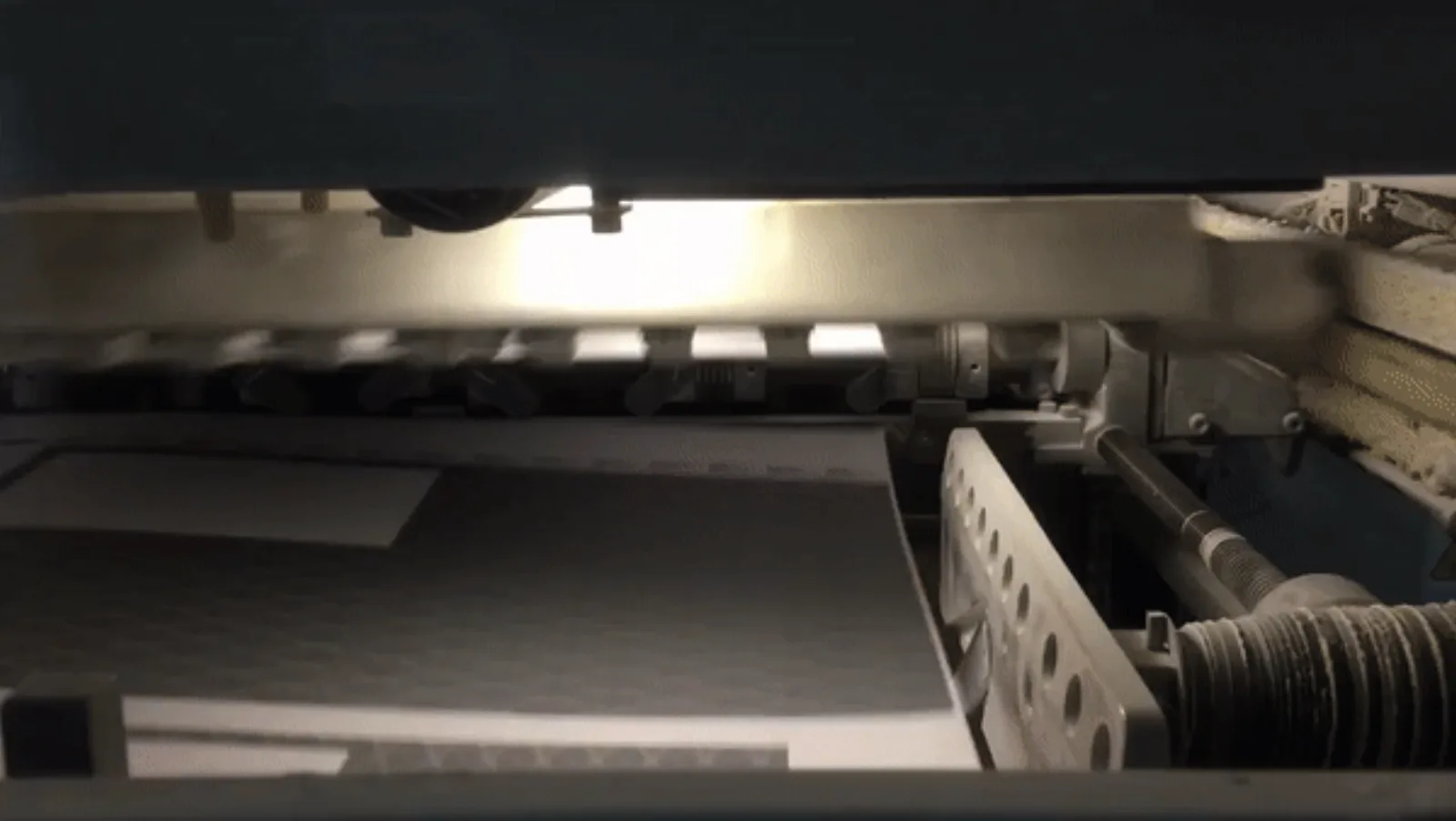 Offset Printing 官方公開印刷機畫面